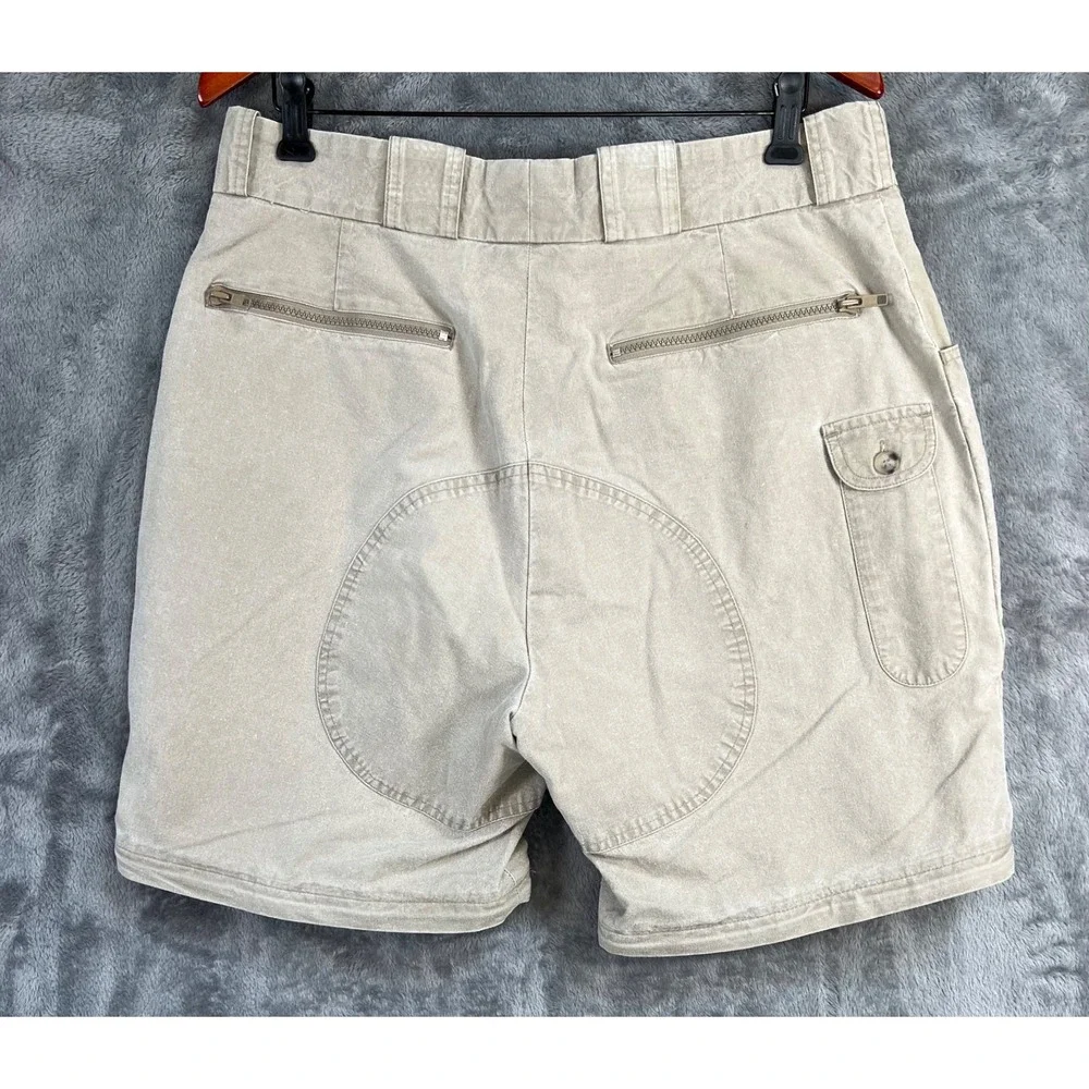 Banana Republic Safari Vintage Shorts Mens 36x7 Khaki Cotton Mill Valley 80's